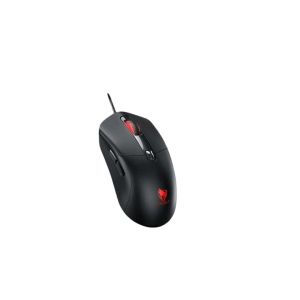 T-WOLF G550 RGB Wired Gaming Mouse Black with Red Grip