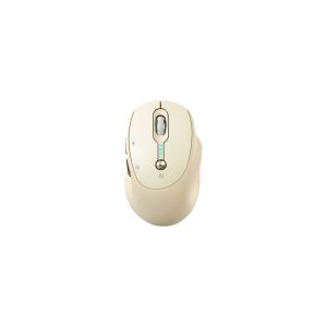 T-WOLF M7 AI Voice Intelligent Dual-Mode Wireless Mouse Yellow