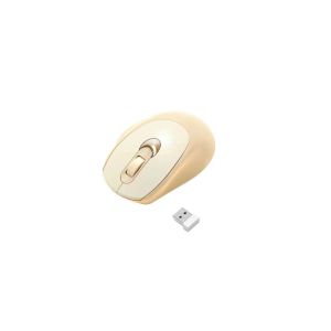 T-WOLF Q8 Dual-Mode Wireless Mouse Milk Tea