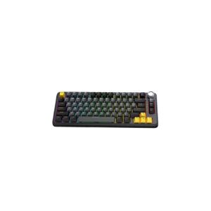 T-WOLF T40 Tri-Mode RGB Mechanical Gaming Keyboard Grey Black
