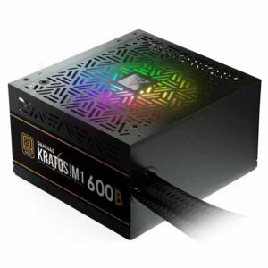 Gamdias Kratos M1-600B 600 Watt 80+ Bronze Addressable RGB Power Supply