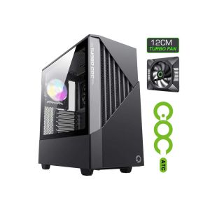 Gamemax Contac COC BG Mid Tower Gaming Casing