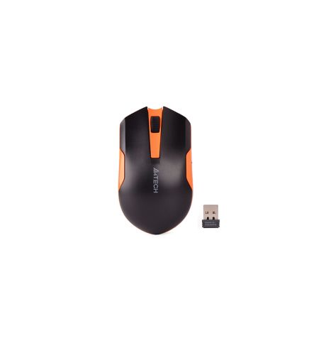 A4Tech G3-200N V-TRACK Wireless Black Orange Mouse