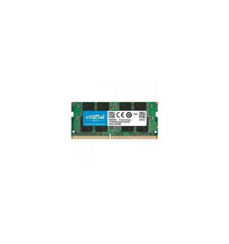 Crucial 16GB Single DDR4 3200MHz SODIMM Laptop RAM