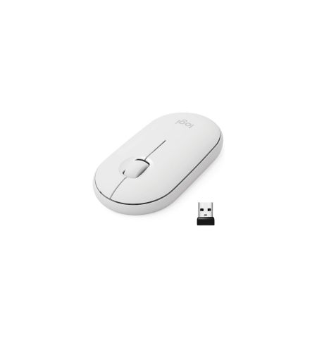 Logitech Pebble M350 Wireless Off-White Mouse