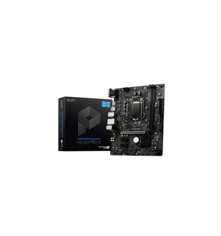 MSI H510M PRO-E 10th Gen and 11th Gen Mirco ATX Motherboard
