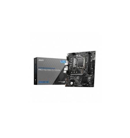 MSI PRO H610M-G DDR4 12 Gen Micro-ATX Motherboard