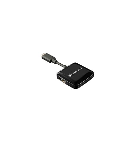 Transcend RDC2 USB 2.0 Black​ OTG Card Reader
