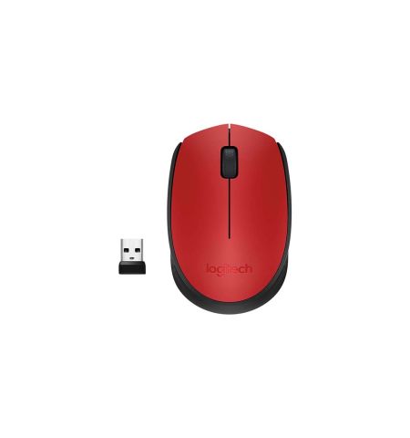 Logitech M170 Wireless Mouse Red