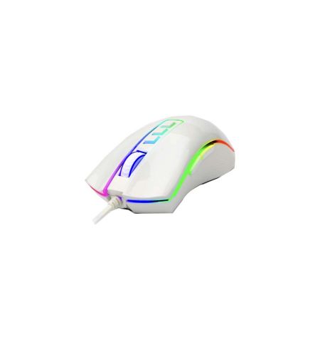 Redragon M711 COBRA 7 Programmable Buttons RGB Backlit White Gaming Mouse