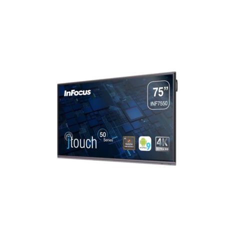 InFocus INF7550 75 Inch 4K Interactive Touch Display