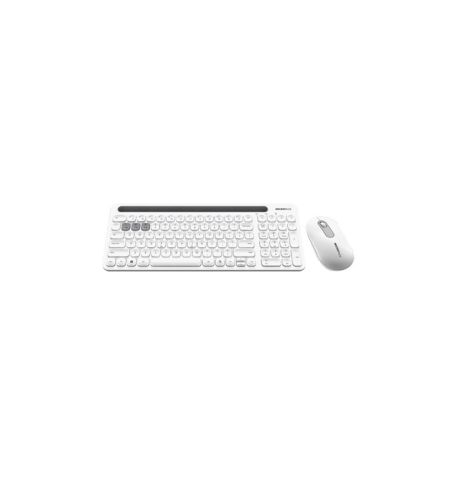 Micropack KM-238W Wireless White Keyboard & Mouse Combo