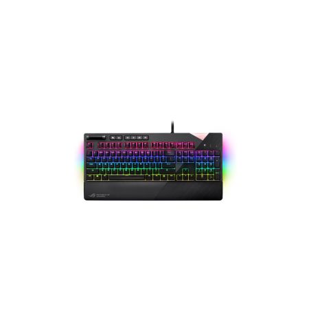 Asus ROG Strix Flare XA01 Cherry MX Silver RGB Gun metal Grey Mechanical Gaming Keyboard