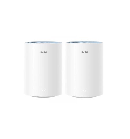 Cudy M1200 AC1200 Gigabit Dual-Band Mesh Wi-Fi 5 System Router (2-Pack)