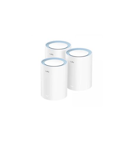 Cudy M1200 AC1200 Gigabit Dual-Band Mesh Wi-Fi 5 System Router (3-Pack)