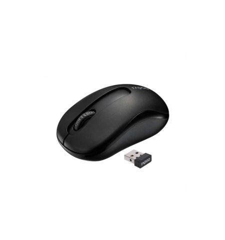 Rapoo M10 Plus Wireless Optical Black Mouse