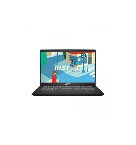 MSI Modern 14 C11M Core i7 1195G7 14 Inch FHD Classic Black Gaming Laptop