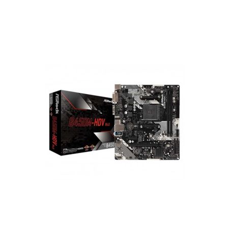 ASRock B450M-HDV R4.0 Micro ATX Motherboard