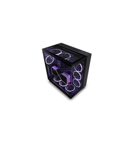 NZXT CM-H91EB-01 Premium Dual-Chamber Mid-Tower Black Gaming Casing