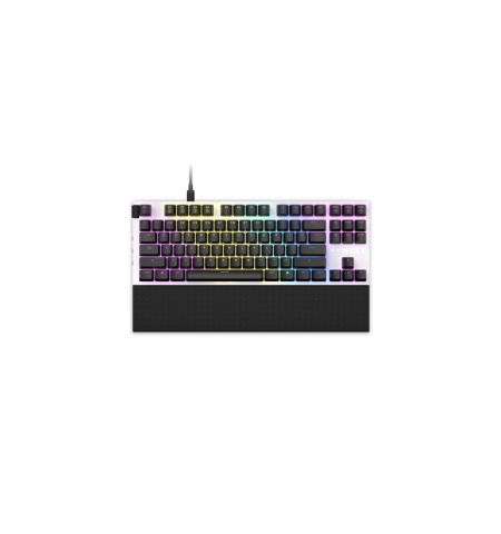 NZXT Function Tenkeyless RGB Wired White Mechanical Gaming Keyboard
