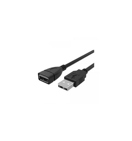 Yuanxin USB Male to Female 1.5 Meter Black extension Cable