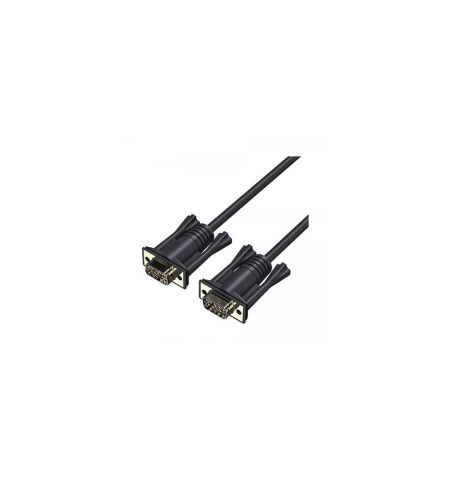 Yuanxin VGA Male to Male 15 Meter Black Cable