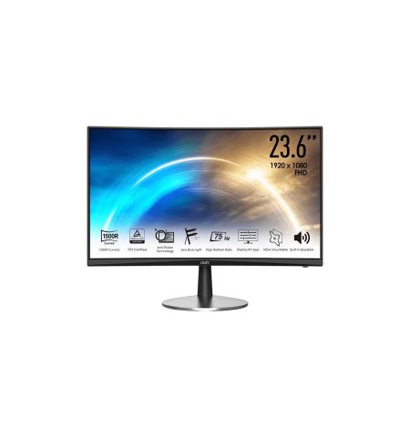 MSI PRO MP242C 23.6 Inch FHD Monitor