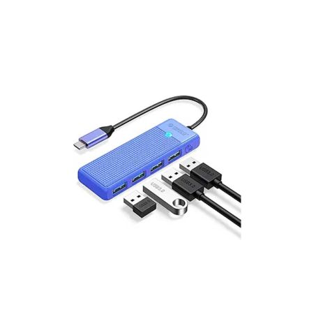ORICO PAPW4A-C3 4-Port USB Type-C Blue HUB
