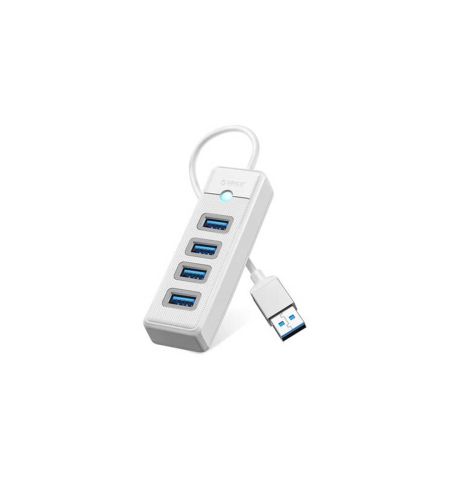 ORICO PW4U-U3 4 Port USB-A To USB 3.0 White Hub