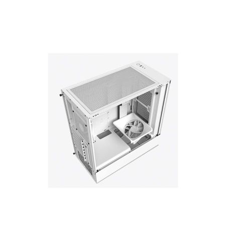 NZXT H5 Flow RGB White Gaming Casing