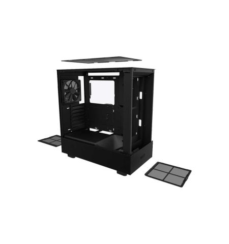 NZXT H5 Flow RGB Black Gaming Casing