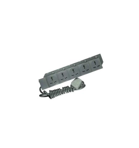 Energypac 5 Port Black Power Strip