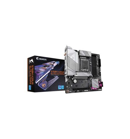 GIGABYTE B760M AORUS ELITE AX DDR4 14th & 13th Gen mATX Motherboard