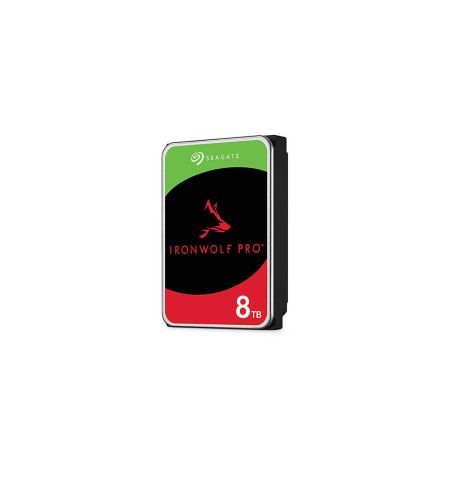 SEAGATE IRONWOLF Pro 8TB 7200 RPM 512e 256MB Cache SATA NAS HDD ST8000NT001
