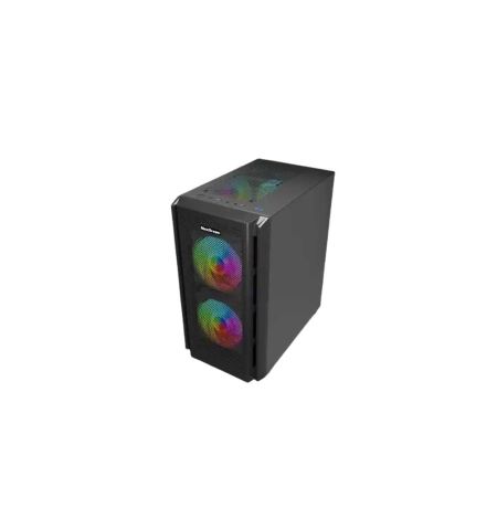 MaxGreen 5510 Mesh Mid-Tower ARGB M-ATX Gaming Case With PSU