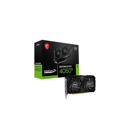 MSI GeForce RTX 4060 Ti VENTUS 2X 16GB OC GDDR6 Graphics Card