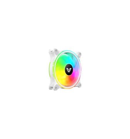Value-Top W1298S 12CM White Static RGB Case Fan