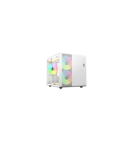 Value Top V300w Mini Tower Micro-ATX Black Gaming Desktop Casing With 3 RGB Fan