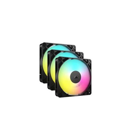Corsair RS120 ARGB (3xFAN) Black Casing Cooling Fan