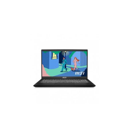 MSI Modern 15 B12M Intel Core i7 1255U 16GB RAM 512GB SSD Classic Black Laptop