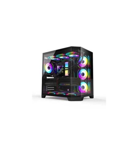Revenger Air Box 7 ARGB Full Tower Black Desktop Gaming Case