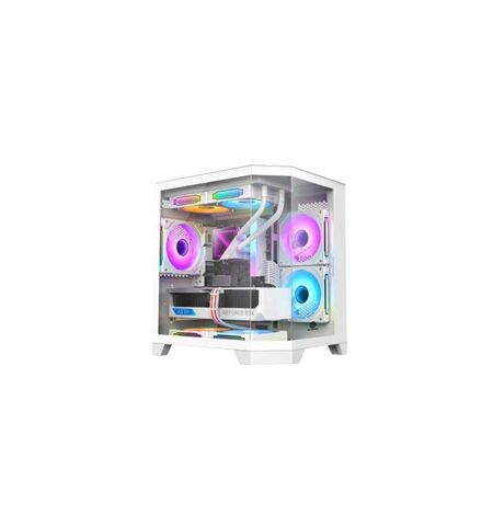 Revenger Air Box 7 ARGB Full Tower White Desktop Gaming Case