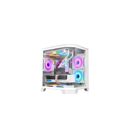 Revenger Air Box Mini 5 ARGB White Gaming Desktop Case