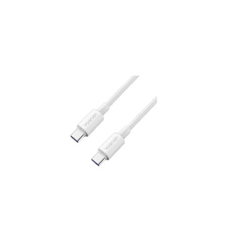 Yuanxin X-KC803 USB Type-C Male to Male, 1 Meter, White Data & Charging Cable
