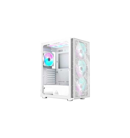 Montech X3 Mesh RGB Lighting Tempered Glass ATX Mid-Tower Gaming Case (White)