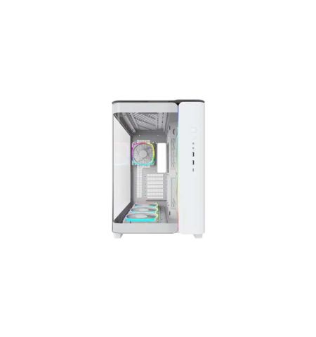 MONTECH KING 95 PRO ATX MID TOWER GAMING CASE WHITE
