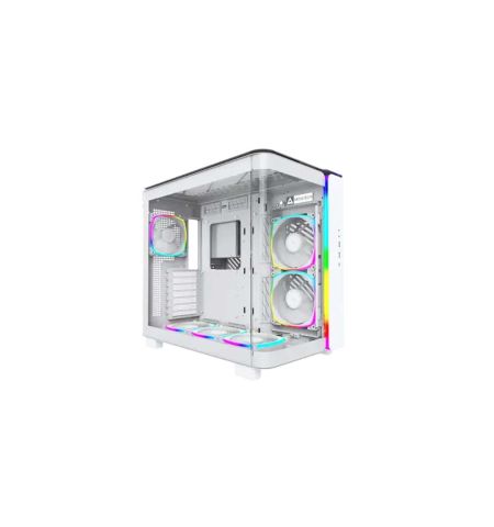 MONTECH KING 95 PRO ATX MID TOWER GAMING CASE WHITE