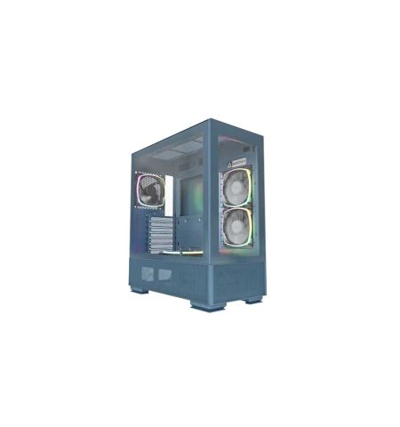 MONTECH SKY TWO ATX MID TOWER GAMING CASE (MOROCCAN BLUE)