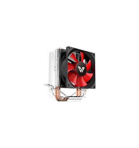 VALUE TOP VT-CL2800 AIR BLACK FRAME-RED BLADES CPU COOLER