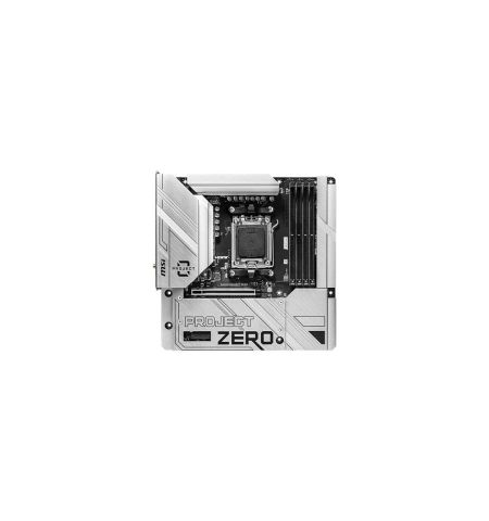 MSI B650M PROJECT ZERO AM5 m-ATX Motherboard